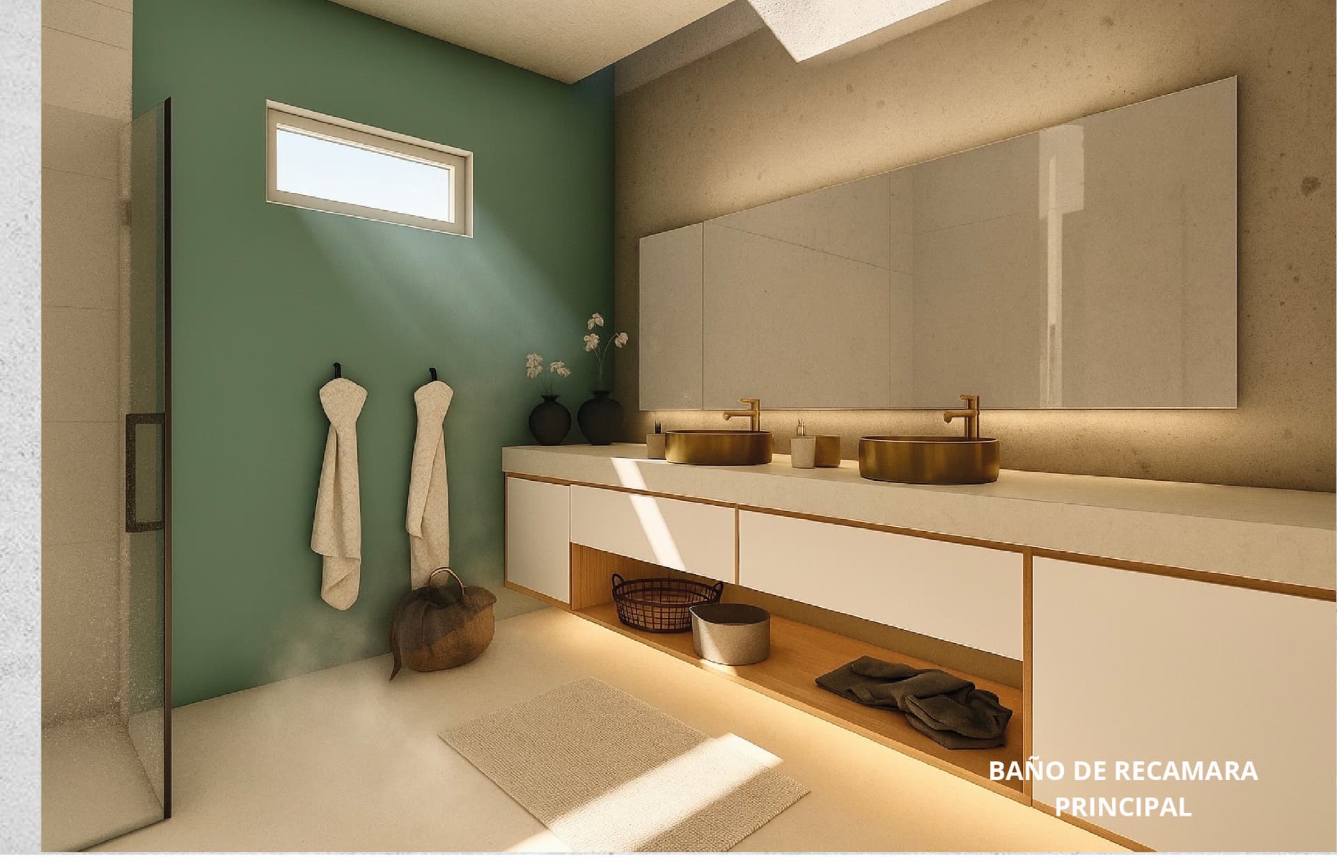 Baño de recámara principal